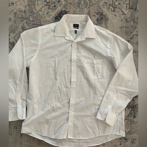 Men’s white button down size 17-17 1/2 XL